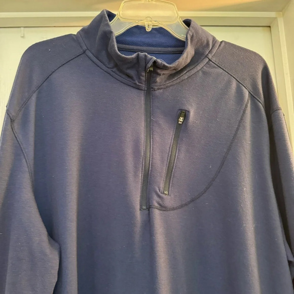 Swiss Tech + Long Sleeve Quarter Zip Pull Over Jacket - Picture 2 of 6